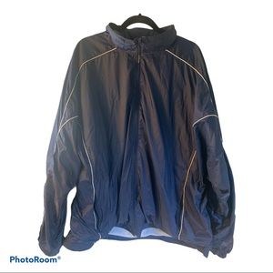 Russell Athletic Men XXl blue windbreaker